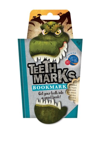 TeethMarks Bookmarks - T-Rex 5035393369057 (General merchandise)