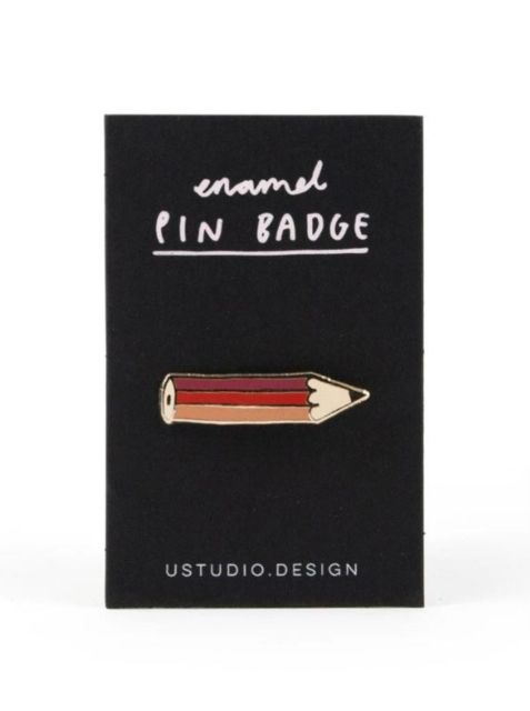Pencil Enamel Pin Badge 5060466934627 (General merchandise)