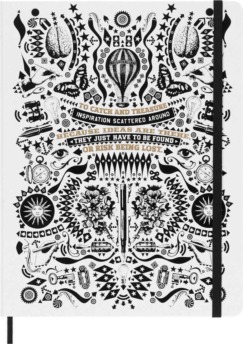 Moleskine Lorenzo Petrantoni Ltd. Ed. Extra Large Ruled Notebook