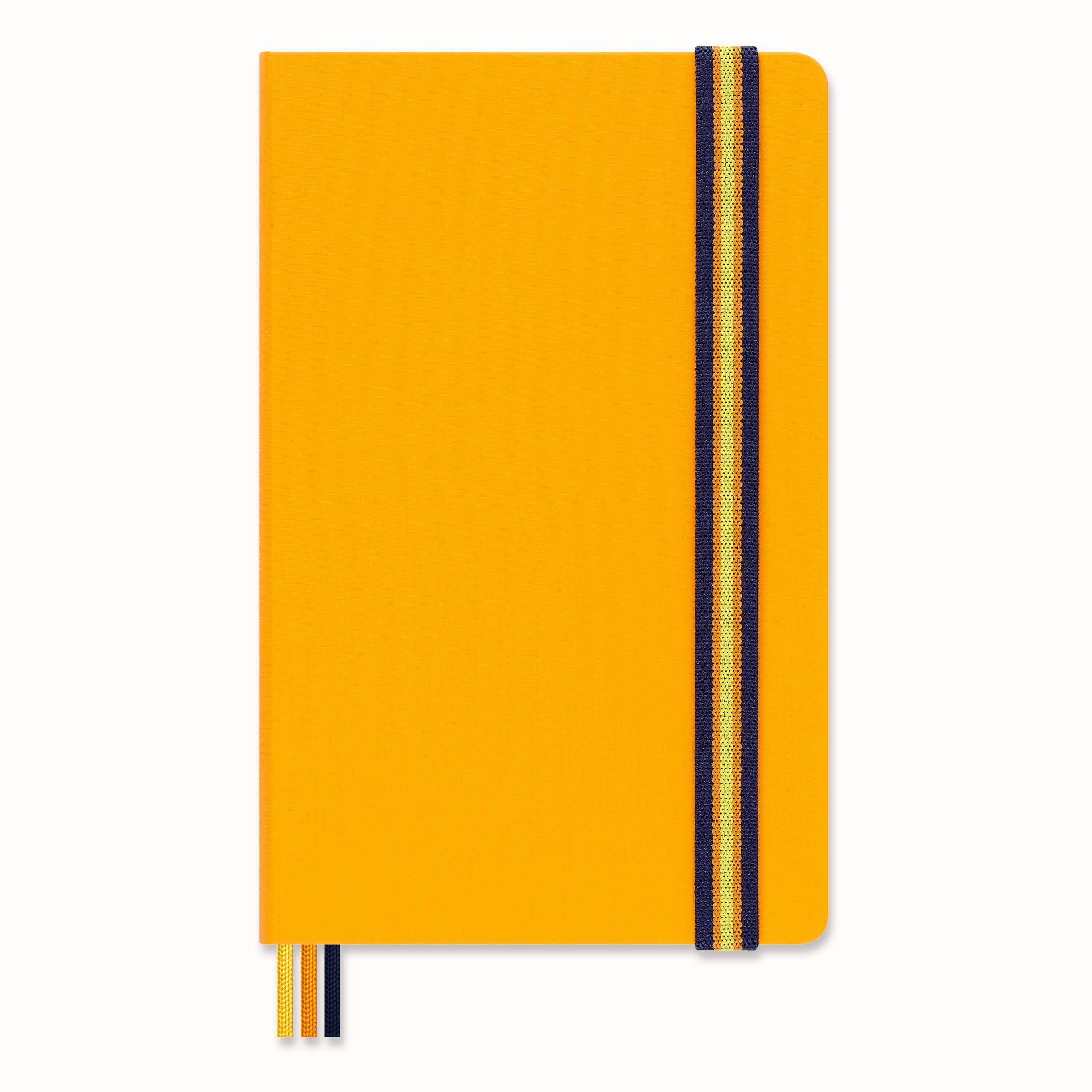 Moleskine K-Way Ltd. Ed. Large Plain Notebook: Orange 026 By Moleskine