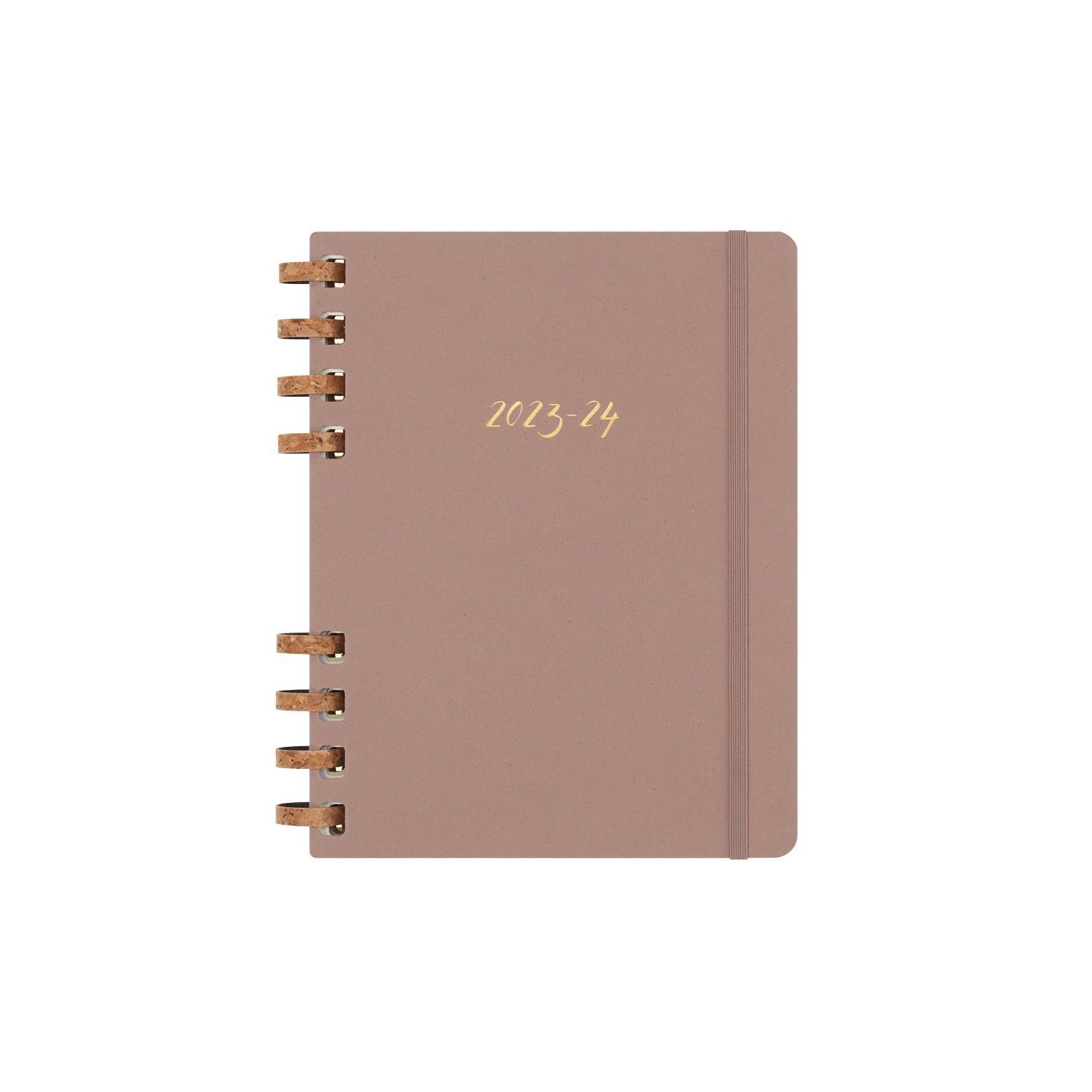 Moleskine 2024 12-Month Extra Large Student Life Spiral Planner: Crush Almond
