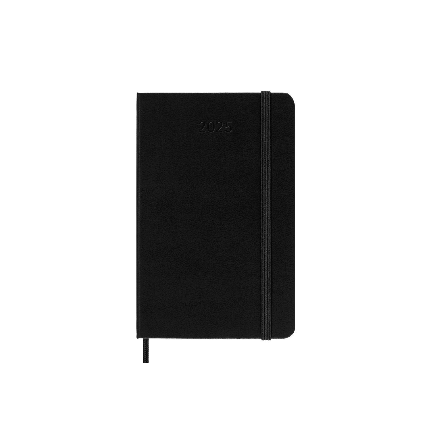 Moleskine 2025 12-Month Daily Pocket Hardcover Notebook: Black (Diary)