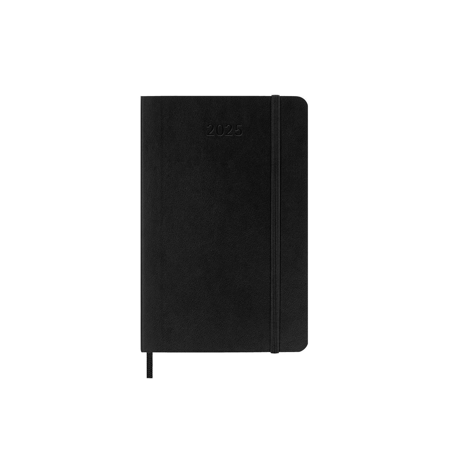 Moleskine 2025 12-Month Daily Pocket Softcover Notebook: Black (Diary)