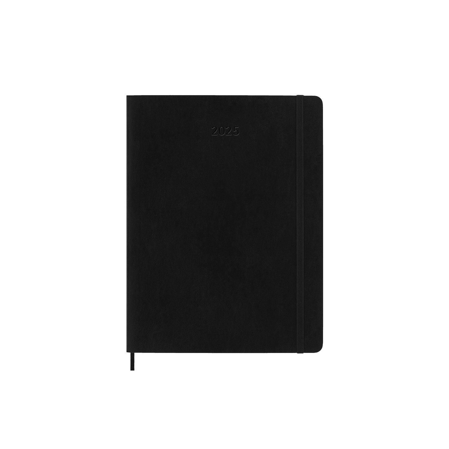 Moleskine 2025 12-Month Monthly Extra Large Softcover Notebook: Black