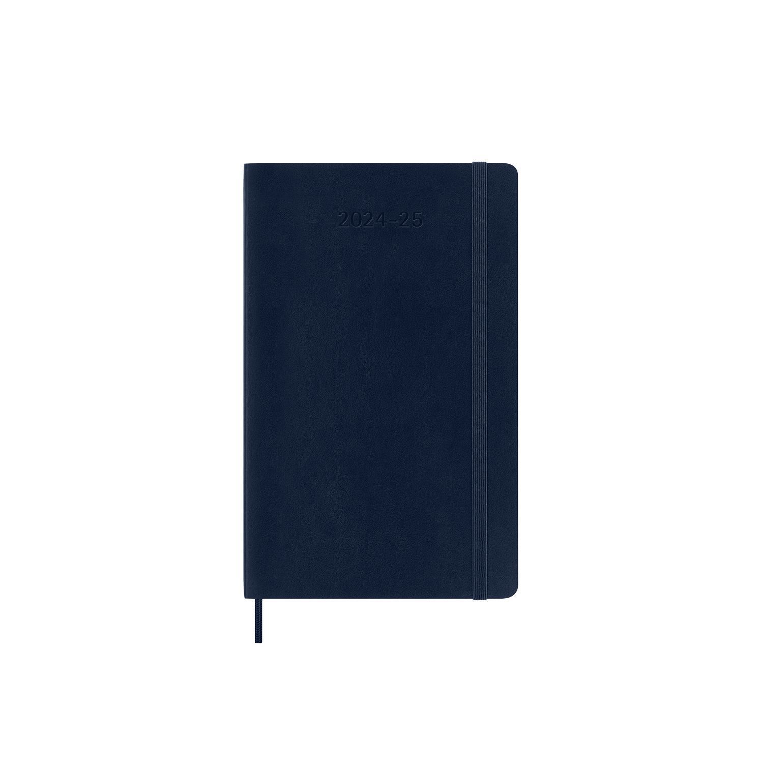 Moleskine 2025 18-Month Weekly Large Softcover Notebook: Sapphire Blue