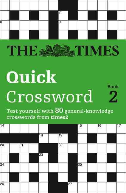 Times 2 Crossword. Book 2 By Richard Browne, Times Newspapers