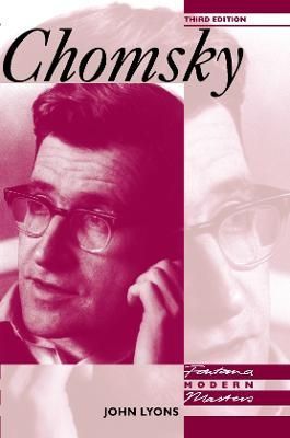 Chomsky By John Lyons 9780007292172 (Paperback)
