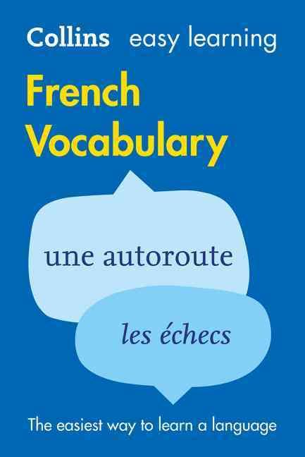 Collins French Vocabulary 9780007483914 (Paperback)