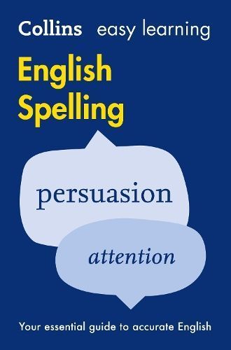 Easy Learning English Spelling By Ian Brookes 9780008100810