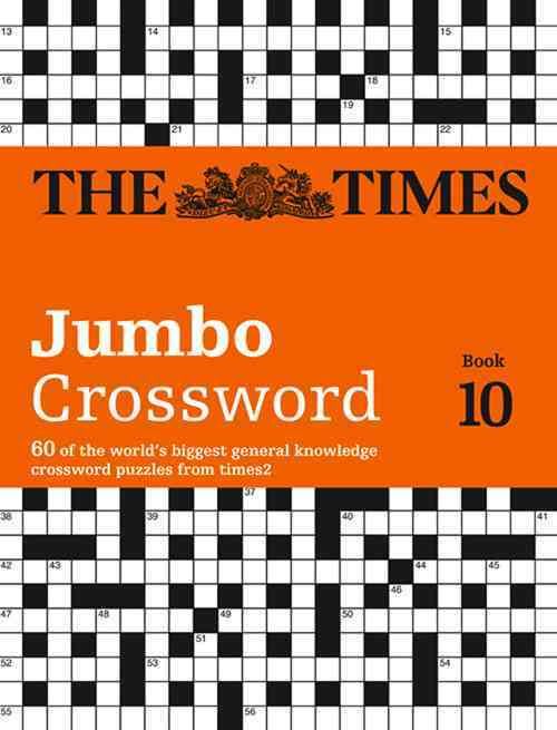 The Times 2 Jumbo Crossword Book 10 9780008127558 (Paperback)