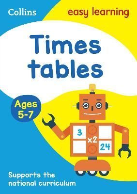 Times Tables Ages 5-7 By Collins Easy Learning 9780008134389