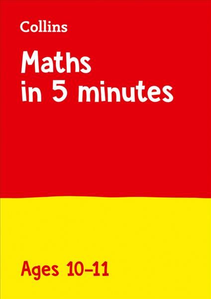 Maths in 5 Minutes a Day Age 10-11 By Collins KS2 9780008311131