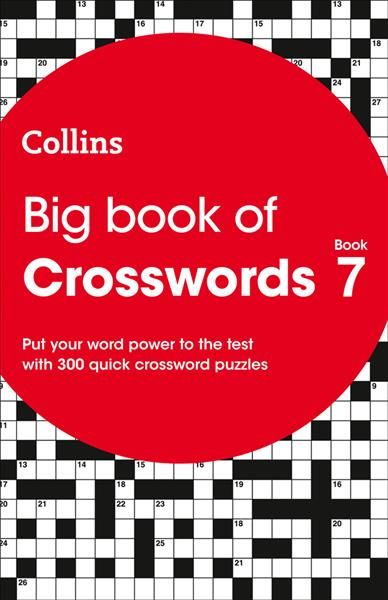 Big Book of Crosswords 7 By Collins Puzzles 9780008343958 (Paperback)