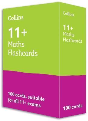 11+ Maths Flashcards By Collins 11+ 9780008356217 (Cards)