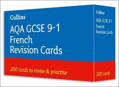 AQA GCSE 9-1 French Vocabulary Revision Cards By Collins GCSE (Cards)