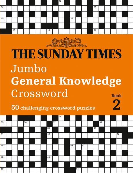 The Sunday Times Jumbo General Knowledge Crossword Book 2 (Paperback)