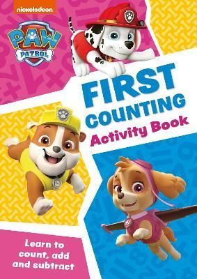 PAW Patrol First Counting Activity Book By Collins Preschool