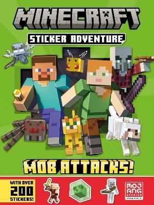 Minecraft Sticker Adventure: Mob Attacks! By Mojang AB 9780008533953