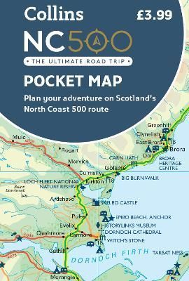 NC500 Pocket Map By Collins Maps 9780008535728 (Sheet map, folded)