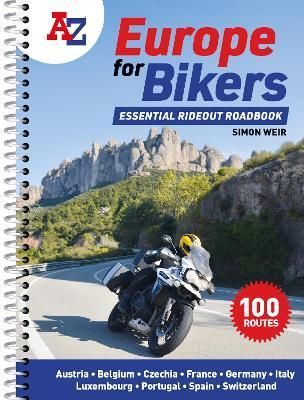 A-Z Europe for Bikers By Simon Weir 9780008547837 (Spiral bound)