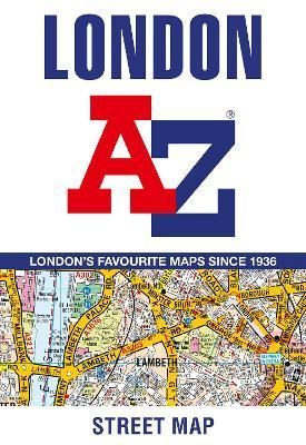 London A-Z Street Map By A-Z maps 9780008581787 (Sheet map, folded)