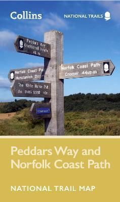 Peddars Way and Norfolk Coast Path National Trail Map By Collins Maps