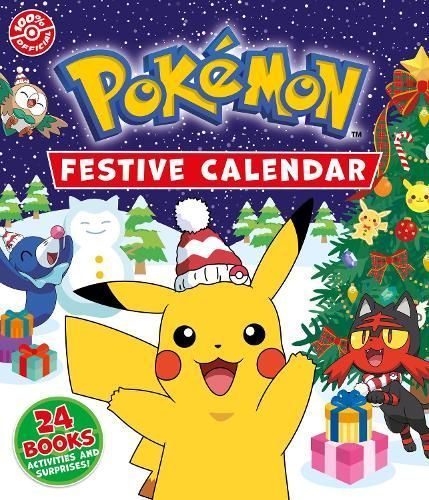 Pokemon: Festive Calendar: A Festive Collection of 24 Books, Activities and Surprises!