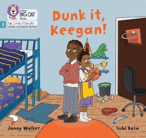 Dunk It, Keegan! By Jonny Walker (author), Subi Bosa (illustrator)