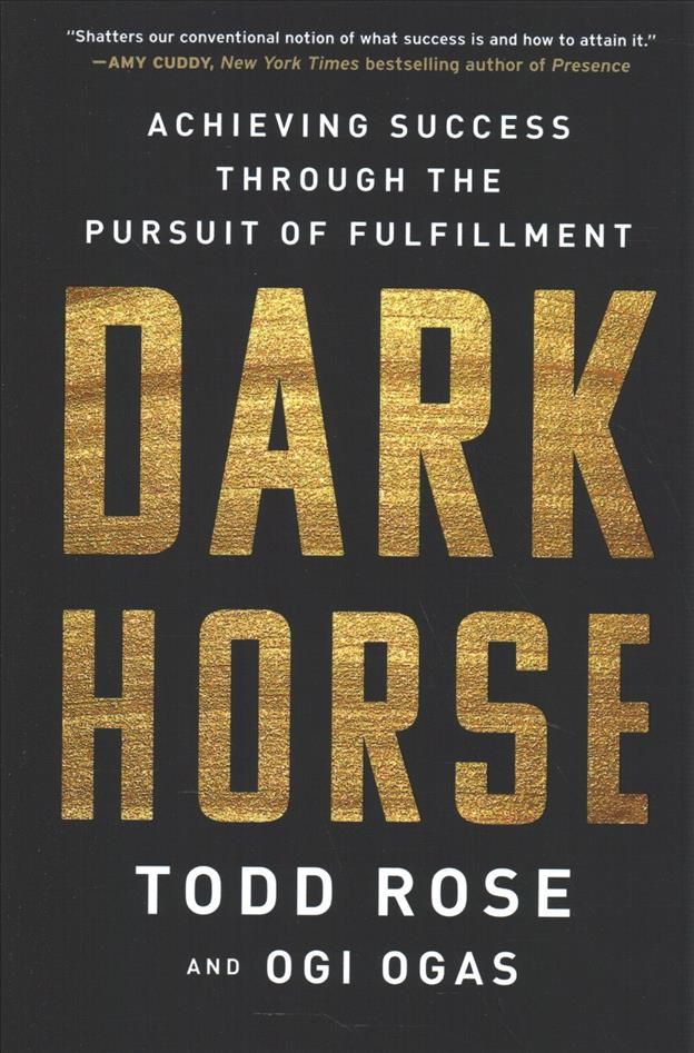 Dark Horse By Todd Rose, Ogi Ogas 9780063000247 (Paperback)
