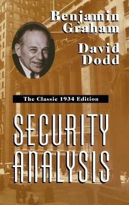 Security Analysis By Benjamin Graham, David L. Dodd 9780070244962