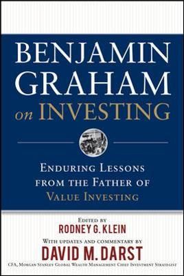Benjamin Graham on Investing 9780071621427 (Hardback)