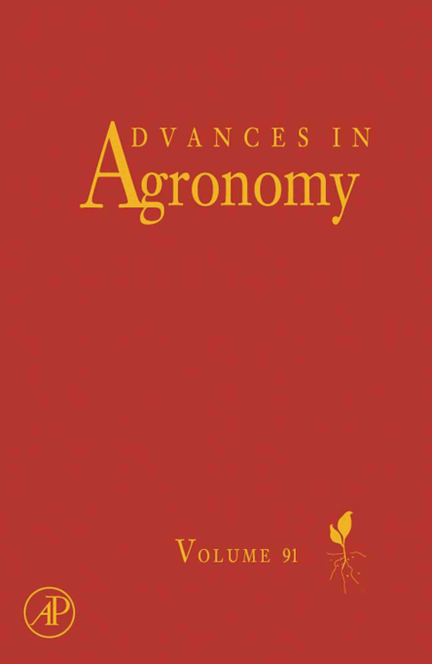 Advances in Agronomy By Donald L. Sparks (series editor) 9780120008094