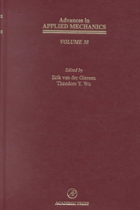 Advances in Applied Mechanics 9780120020386 (Hardback)