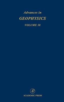 Advances in Geophysics 9780120188383 (Hardback)