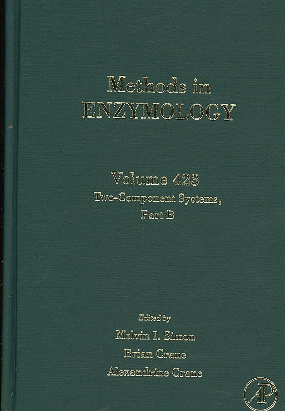 Two-Component Signaling Systems, Part B 9780123738523 (Hardback)