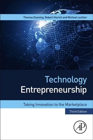 Technology Entrepreneurship 9780128222034 (Paperback)