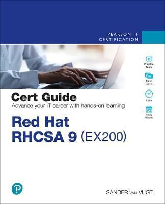Red Hat RHCSA 9 Cert Guide By Sander van Vugt 9780138096274