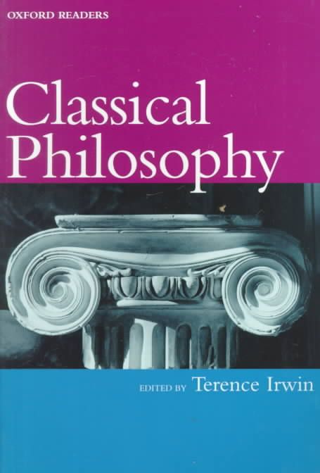 Classical Philosophy By Terence Irwin 9780192892539 (Paperback)