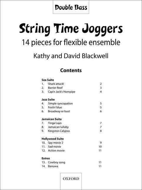 String Time Joggers 9780193359703 (Sheet music)