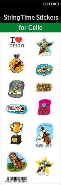 Cello Time Stickers By Oxford 9780193395220 (Stickers)