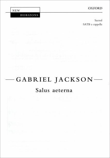 Salus Aeterna By Gabriel Jackson (composer) 9780193439092
