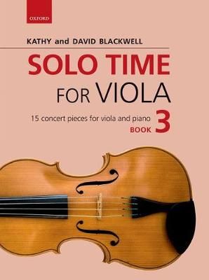 Solo Time for Viola. Book 3 9780193513303 (Paperback)
