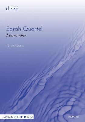 I Remember By Sarah Quartel (composer) 9780193560734 (Sheet music)