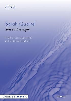 This Endris Night By Sarah Quartel (composer) 9780193560857