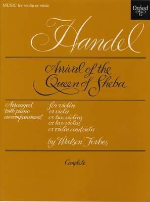 Arrival of the Queen of Sheba 9780193569836 (Sheet music)