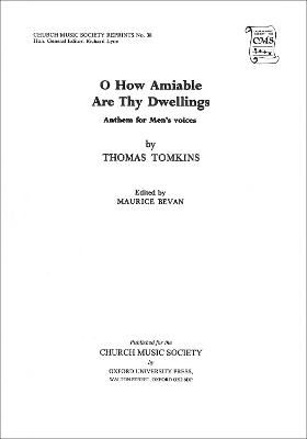 O How Amiable Are Thy Dwellings 9780193953000 (Sheet music)
