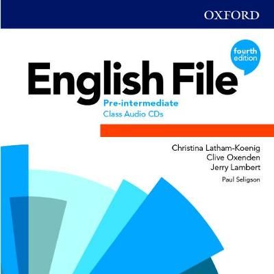 English File. Pre-Intermediate 9780194036290 (CD-Audio)