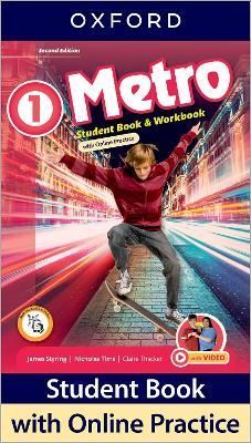 Metro. Level 1 Student Book and Workbook 9780194266758 (Paperback)