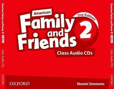 American Family and Friends Level Two Class Audio CDs 9780194816168