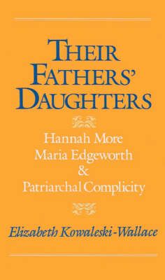 Their Fathers' Daughters By Elizabeth Kowaleski-Wallace 9780195068535